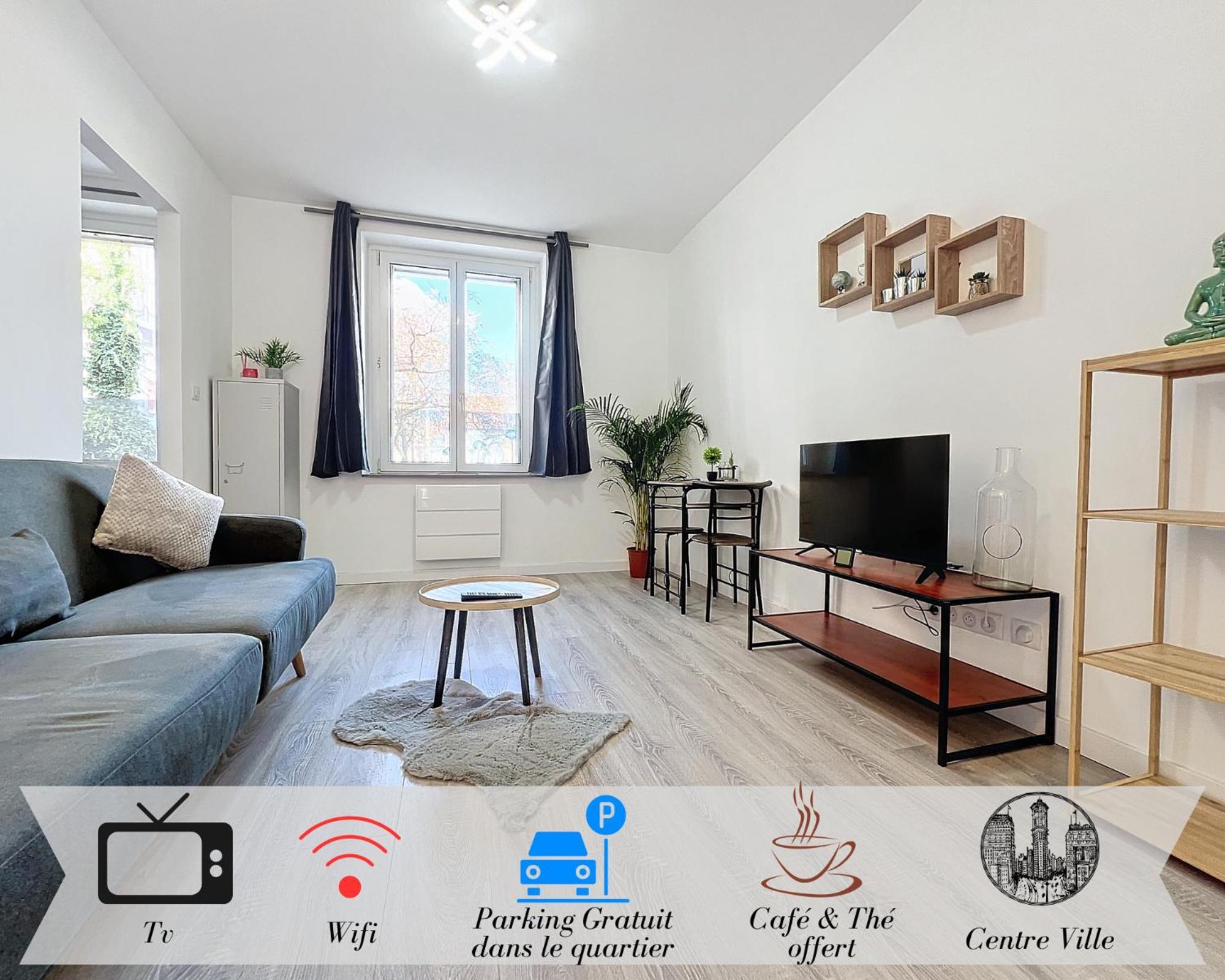 Apartmán Le K - Mulhouse Centre Exteriér fotografie
